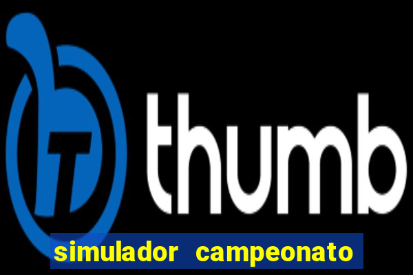 simulador campeonato paulista 2024